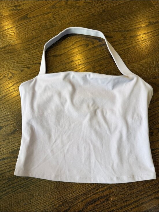 Tops - Women's Halter Crop Top